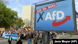 Marș în susținerea AfD