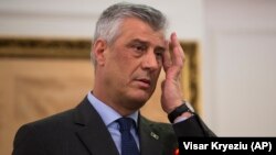 Presidenti i Kosovës, Hashim Thaçi. 