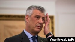Presidenti i Kosovës, Hashim Thaçi.